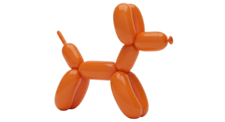Isolated Balloon Dog