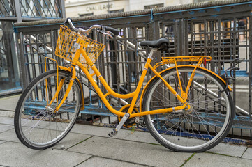 22-07-2025 Aarhus, Denmark - The bicycle city in Jutland with all kinds of bicycles in all colors