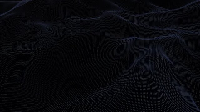 Digital Undercurrent Procedural Dot wave Surface Loop
