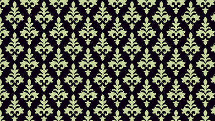 seamless damask pattern