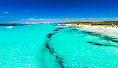 Obraz premium Es Trenc, Mallorca, Balearic Islands, Spain