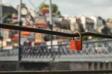 locks on bridge