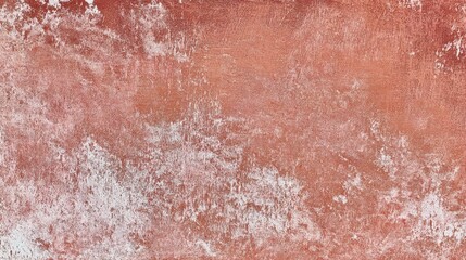 Fototapeta premium Red wall with white paint detail, a textured abstract background for design and art