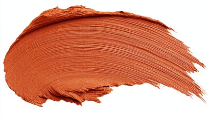 Vibrant lipstick and precision applicator brush, a closeup of beauty closeup