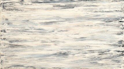 Dynamic interplay of white and blue hues in abstract painting, a modern art exploration