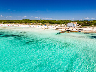 Es Trenc, Mallorca, Balearic Islands, Spain