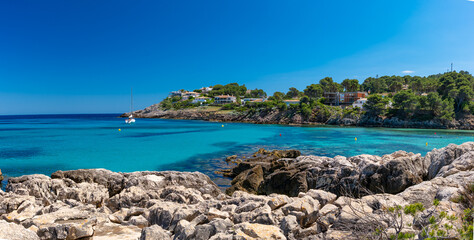 Fototapeta premium Font de sa Cala, Mallorca, Balearic Islands, Spain