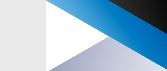 Abstract geometric pattern banner layout mock up