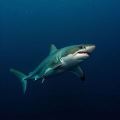 Fototapeta premium great white shark