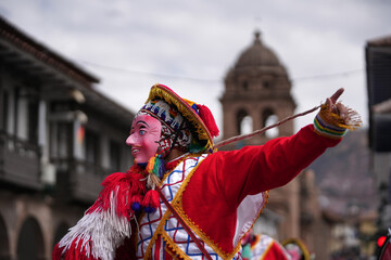 Inti Raymi Celebrations in Plaza Mayor Cusco, Peru