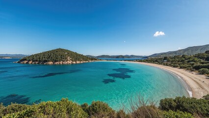 Fototapeta premium Lake of Children in a remote island setting