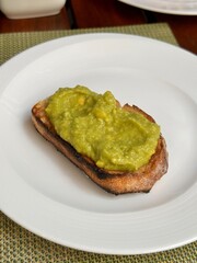 Avocado toast breakfast