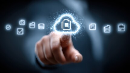 Modern Business Processes with Cloud Technology and Data Management Concepts