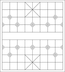 modern abstract geometric pattern background design silhouette illustration vector sketch 