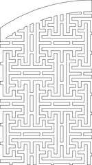 modern abstract geometric pattern background design silhouette illustration vector sketch