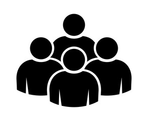 Symbol, ikona ludzi. Plik wektorowy. © robert6666