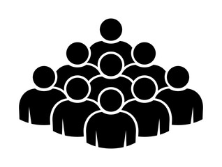 Symbol, ikona ludzi. Plik wektorowy. © robert6666