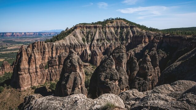 Enduring natural sculptures narrate legends of the past
