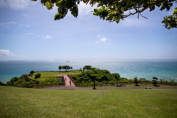 The scenery of Cape Chinen in Nancheng City, Okinawa Prefecture, Japan