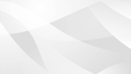 White business abstract background loop gradient shape motion graphic.
