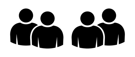 Symbol, ikona ludzi. Plik wektorowy. © robert6666