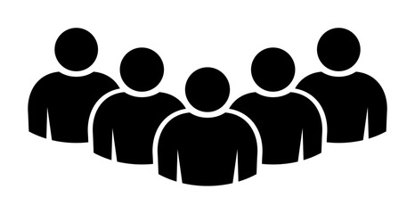 Symbol, ikona ludzi. Plik wektorowy. © robert6666