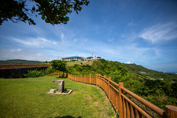 The scenery of Cape Chinen in Nancheng City, Okinawa Prefecture, Japan
