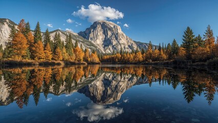 Fototapeta premium Massive Vertical Rock Formation