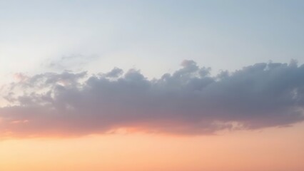 Obraz premium Abstract thought bubbles floating against a gradient sky, representing ideas and creativity.