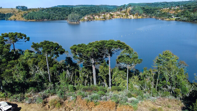 Salto dam in S&atilde;o Francisco de Paula, Rio Grande do Sul, Brazil