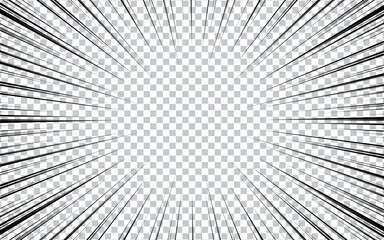 Black and white pop art comic background. Vector illustration.