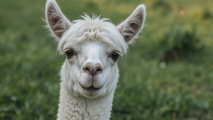 Obraz premium Woolly mountain mammal