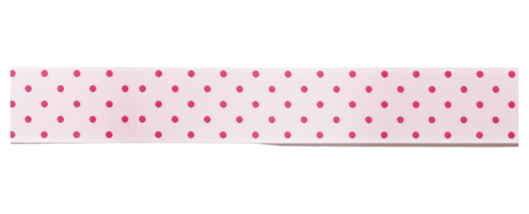 PNG  Small poka dot pattern paper adhesive strip white background magenta spotted.