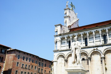Saint Michael church in Lucca, Tuscany, Italy
