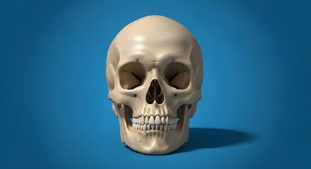 Fototapeta premium human skull