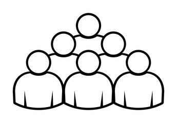 Symbol, ikona ludzi. Plik wektorowy. © robert6666