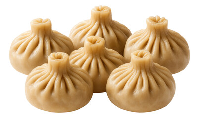 Obraz premium Pair of deviled eggs featuring beet juice-tinted whites and horseradish-spiked filling on a wooden board