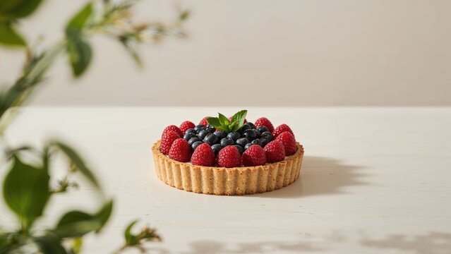 Tart with Mixed Berries