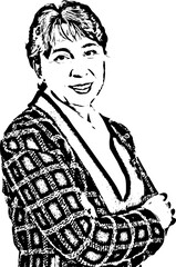 Cheerful mature business woman