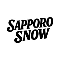 Sapporo snow falls softly covering city streets shining pure white under golden sunlight
