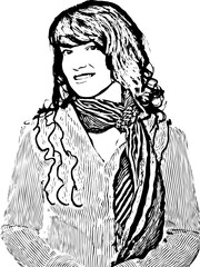 Executive woman with attitude