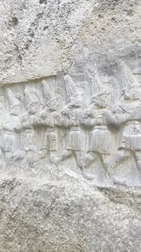 Hattusa, also Hattuşa, Ḫattu&scaron;a, Hattusas, or Hattusha, was the capital of the Hittite Empire in the late Bronze Age during two distinct periods. Its ruins lie near modern Boğazkale, Turkey