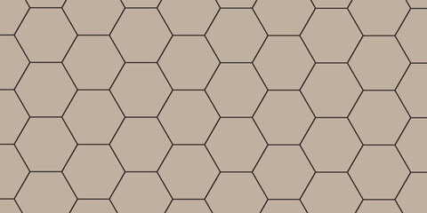 Abstract hexagon background, hexagon abstract background. Surface polygon pattern with glowing hexagon paper texture and futuristic .