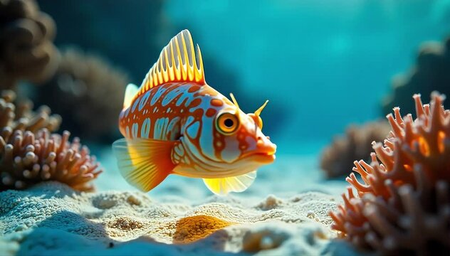 Anglerfish walking simulated by pectoral fins