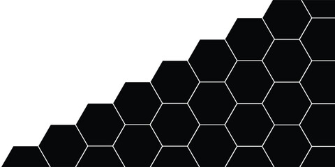 Abstract hexagon background, hexagon abstract background. Surface polygon pattern with glowing hexagon paper texture and futuristic .