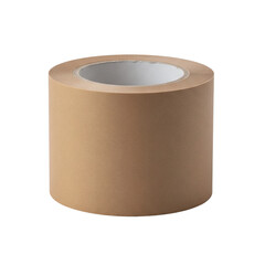 Brown paper packing tape roll
