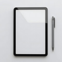 tablet pc isolated on white