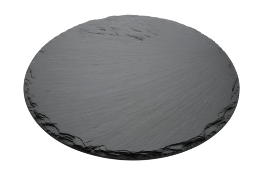 Gray sphere with textured surface isolated on transparent background