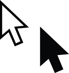 Set of Cursor icons click, Mouse click cursor set. Cursor icon. Vector illustration !