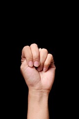 Clenched Fist Symbolizing Strength